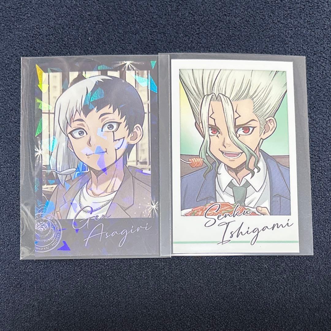 Dr.STONE AMOCAFE アモカフェ ビジュアルカード 千空 ゲン - メルカリ