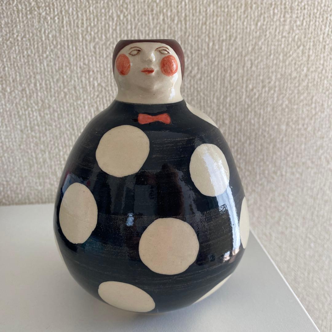 藤田美智さん置物花瓶