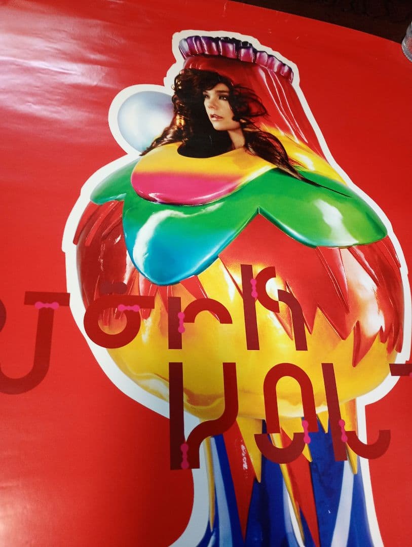 Björk voltaヴォルタ ポスター日本盤レアヴィジュアルポスター