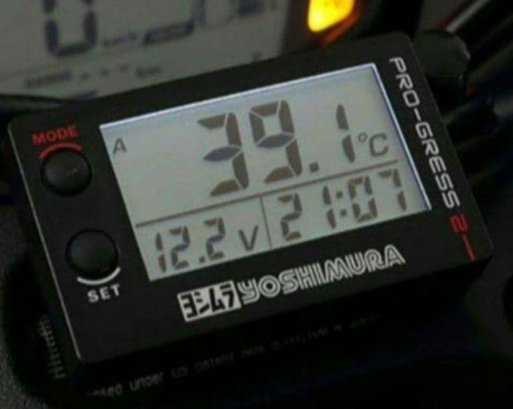 Fタイプ ヨシムラ テンプメーター PRO-GRESS2 油温計 ZRX G103195659