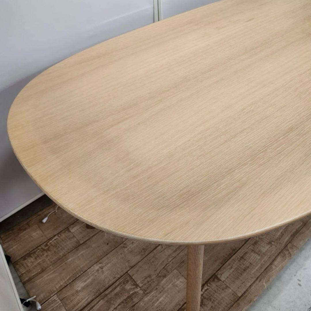【送料込み】maruni Roundish ダイニングテーブル 160 オーク材
