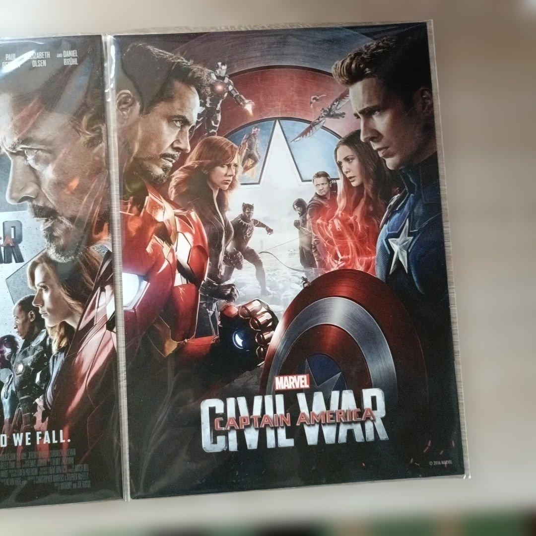 ☆ キャプテン・アメリカ: シビル・ウォー 入場者特典 2個セット