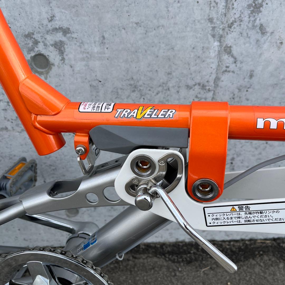 美品◼︎miyata ミヤタ トラベラー 折り畳み自転車 クイック