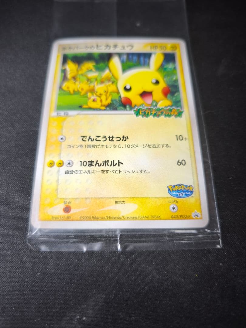 ポケパークのピカチュウ 未開封 043/PCG-P ポケパークのピカチュウ