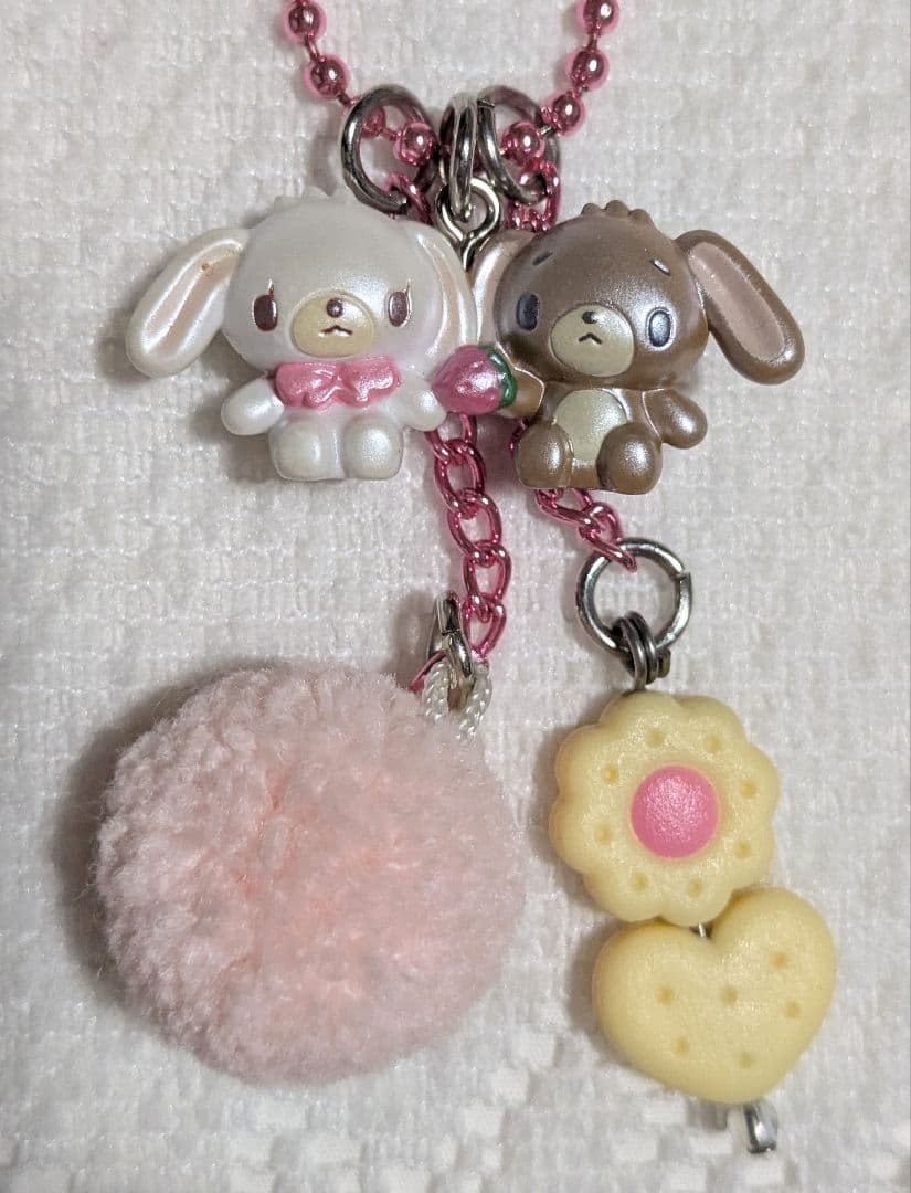 シュガーバニーズ ミニボアチャームマスコット ストラップ 2006年 激レア