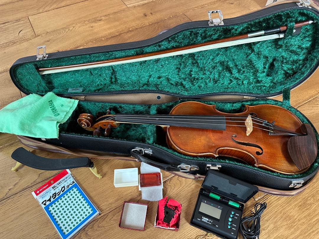 Ferenc Bela Vaci CDM-Rバイオリン 弓、ケース、付属品付き
