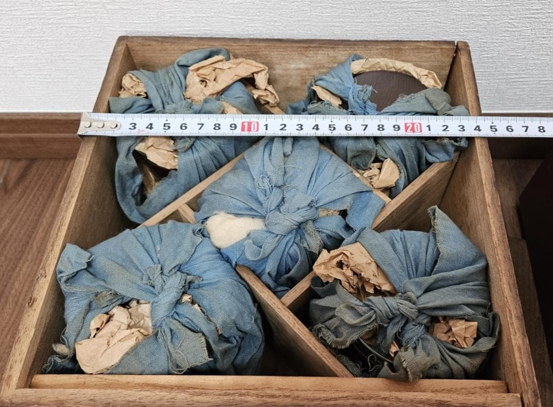 漆器おしるこ椀 10個セット 木製収納箱付き