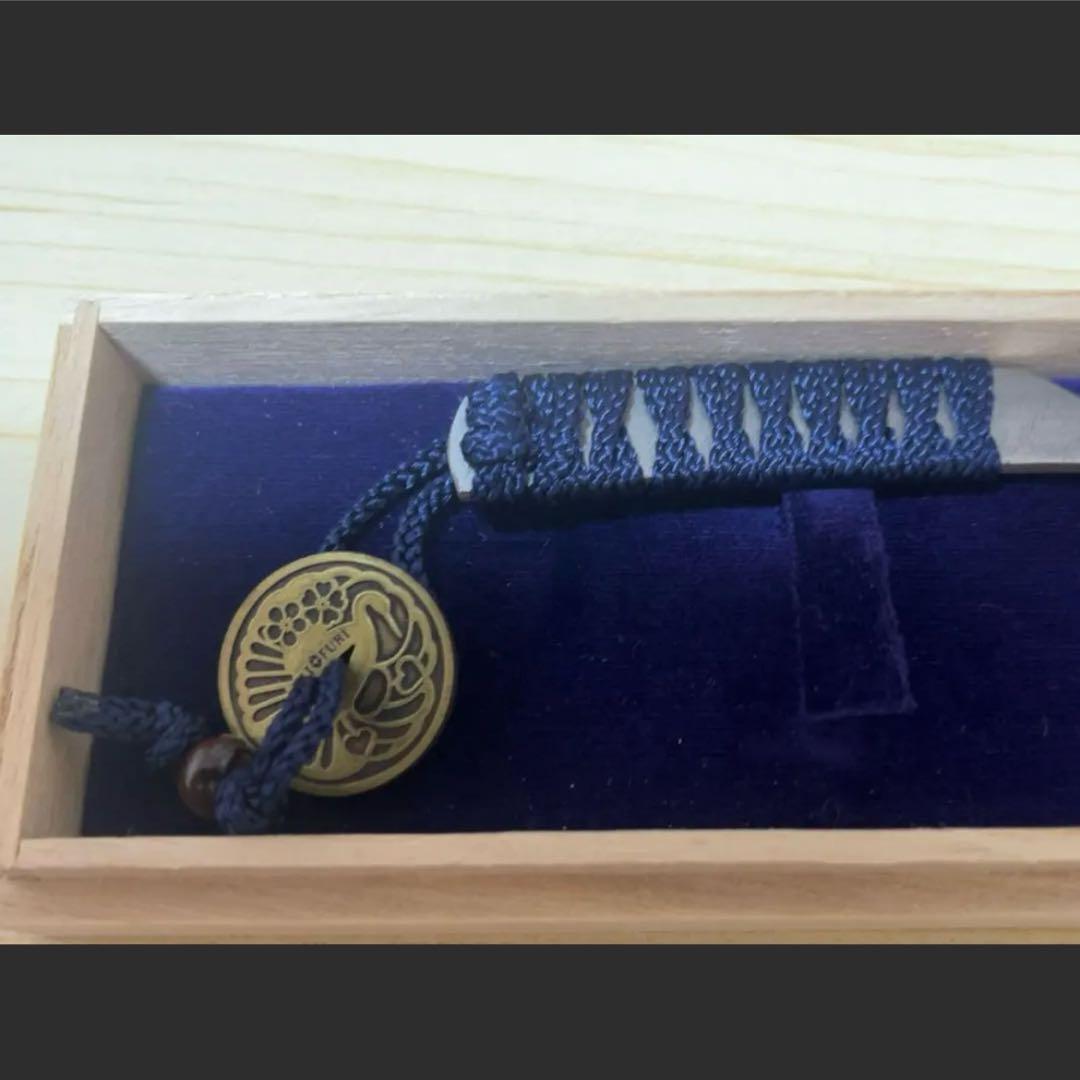 日本刀　短刀　銘広康　玉鋼製　守り刀　刀装具　小刀　ペーパーナイフ　模造刀