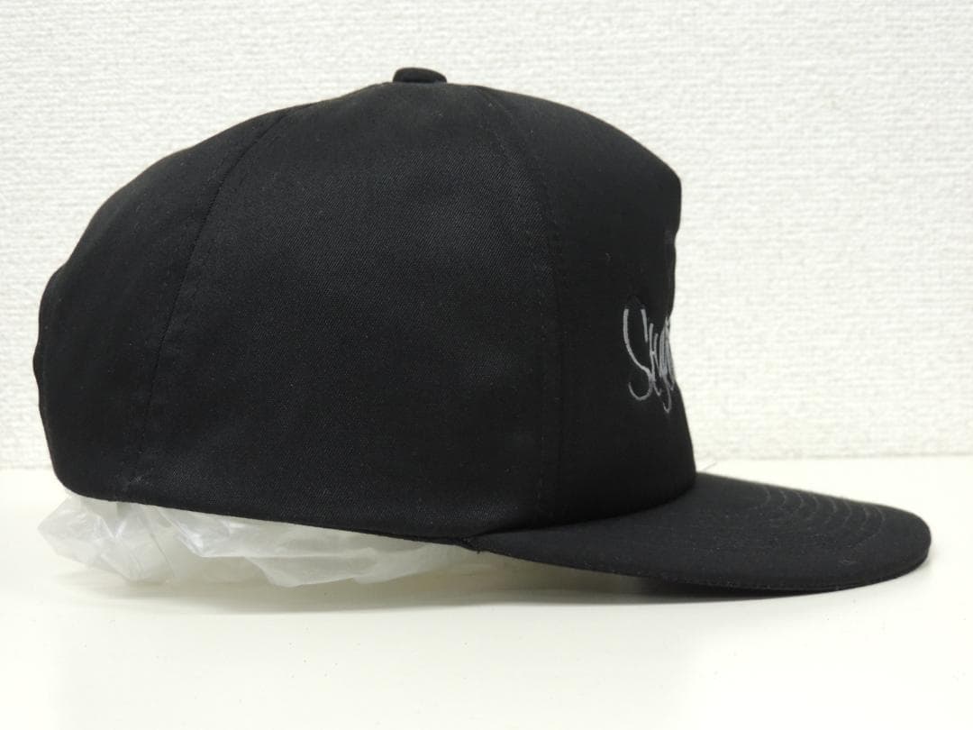 スタイリストジャパン 刺繍 ロゴ スナップバック キャップ 黒 長瀬智也