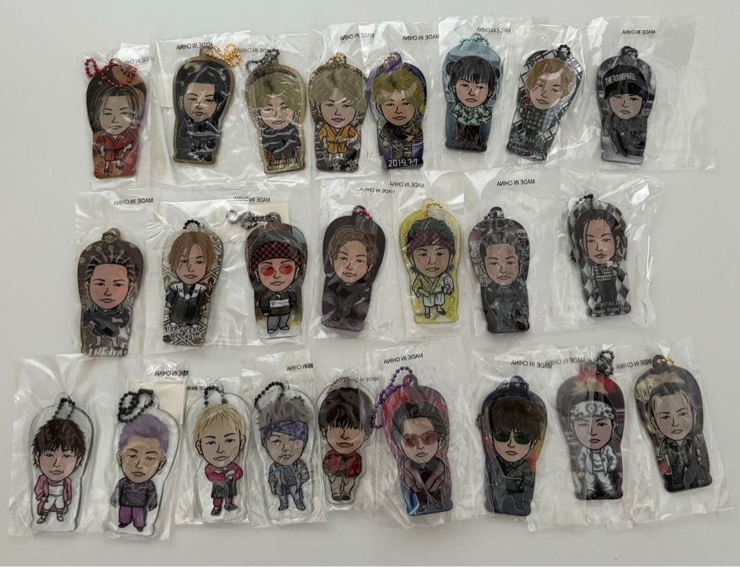 山本彰吾 クリアチャーム セット 背景あり THERAMPAGE やましょー