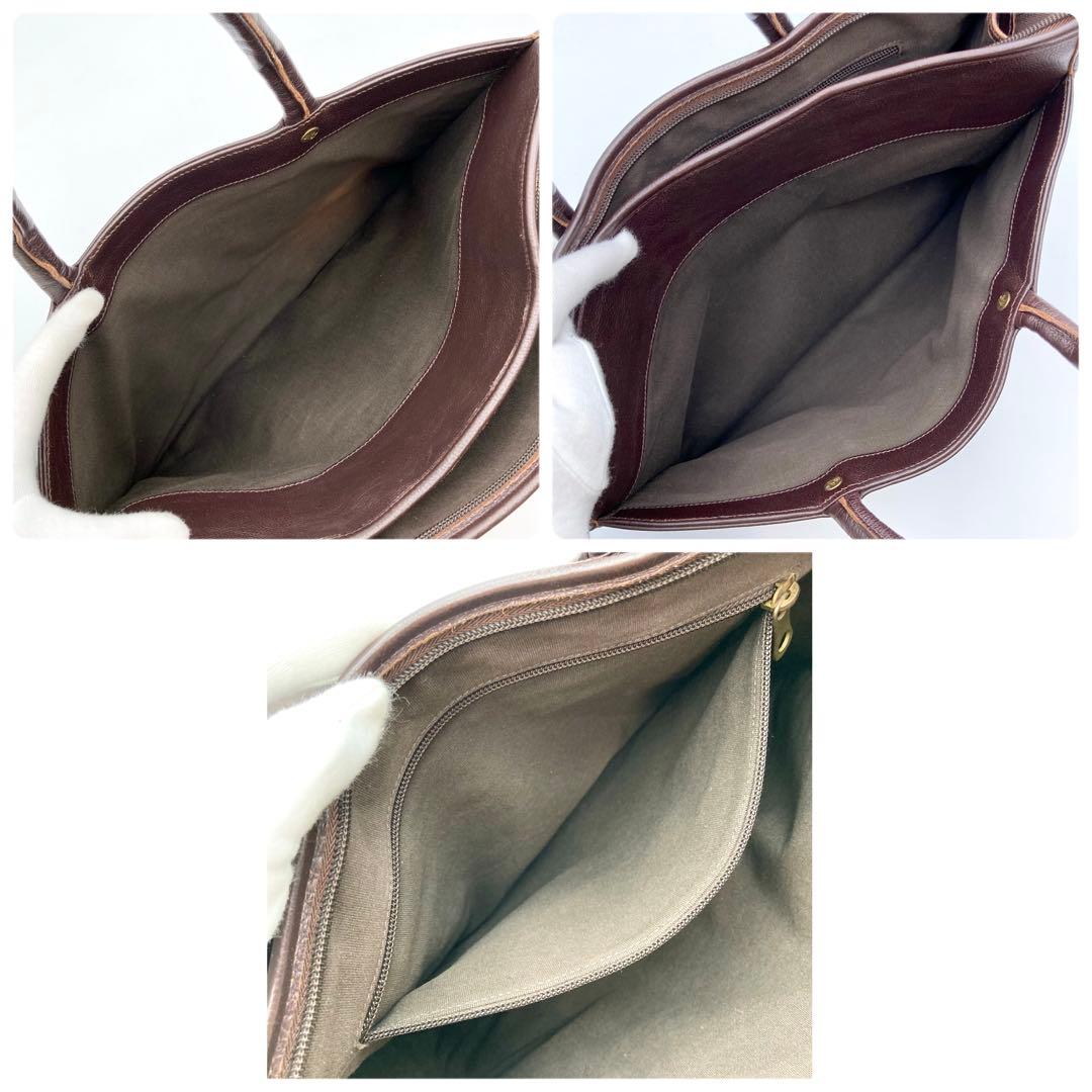 mm.y！定価12.7万✨IL BISONTE ビジネスバッグ こげ茶