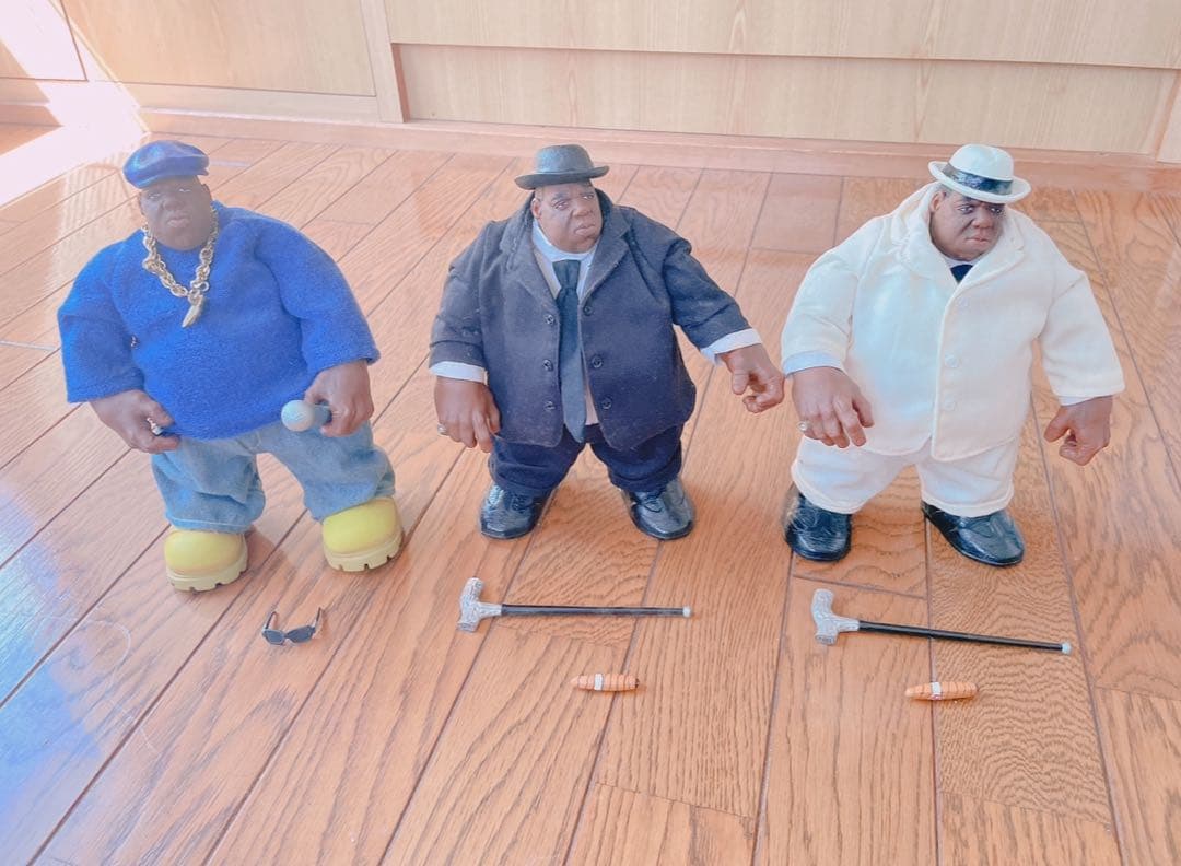 レア！notorious B.I.Gフィギュア3体セット