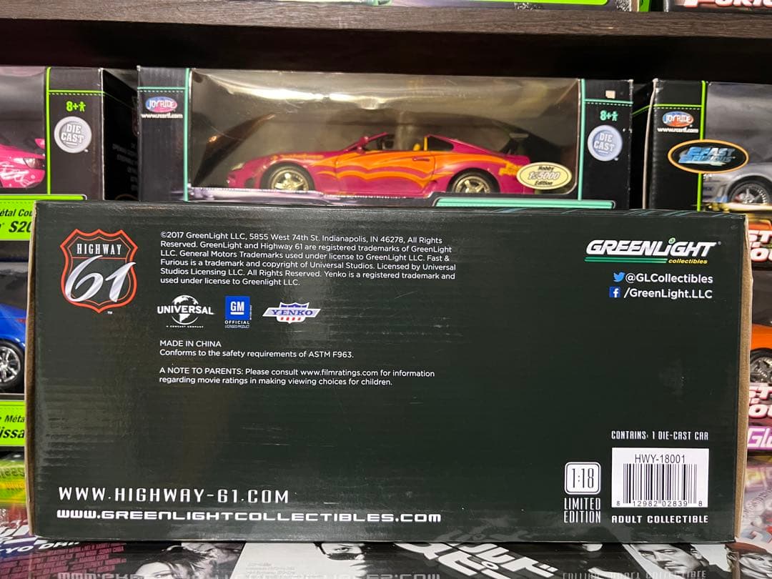 【超希少】FAST& FURIOUS  YENKO CAMARO 1/18