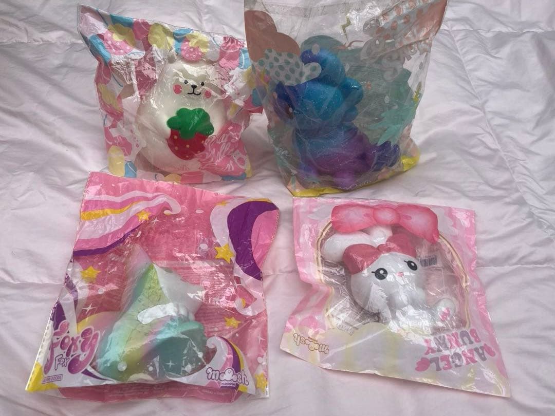 スクイーズ BLOOM 12点セット売り BLOOM 布小物作家ぎゅっと。 牛乳