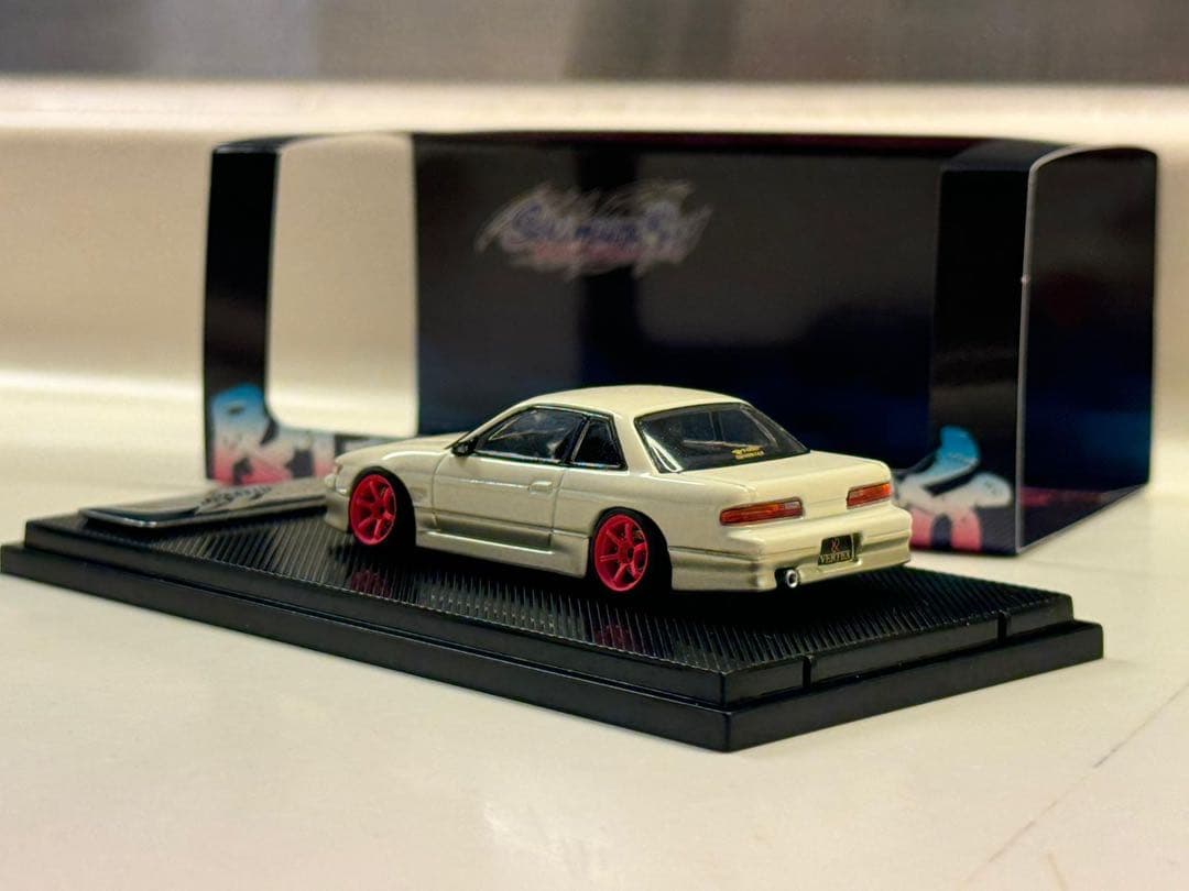 1/64 Nissan Silvia S13 Vertex風 関村改完成品