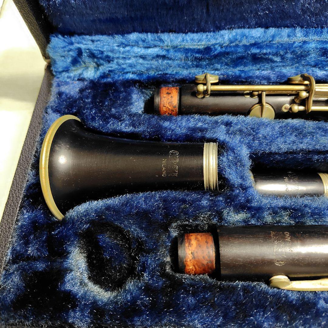 クラリネット　Bb イタリア製「オルシー」　ケース付