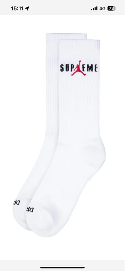 値下げ！Supreme×Jordan Crew Socks Set！