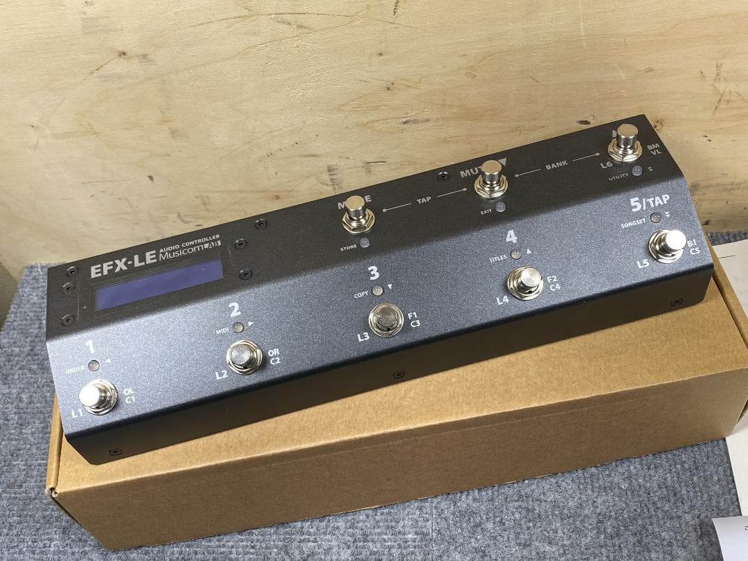 MUSICOM LAB EFX-LE スイッチャー　ラインセレクター