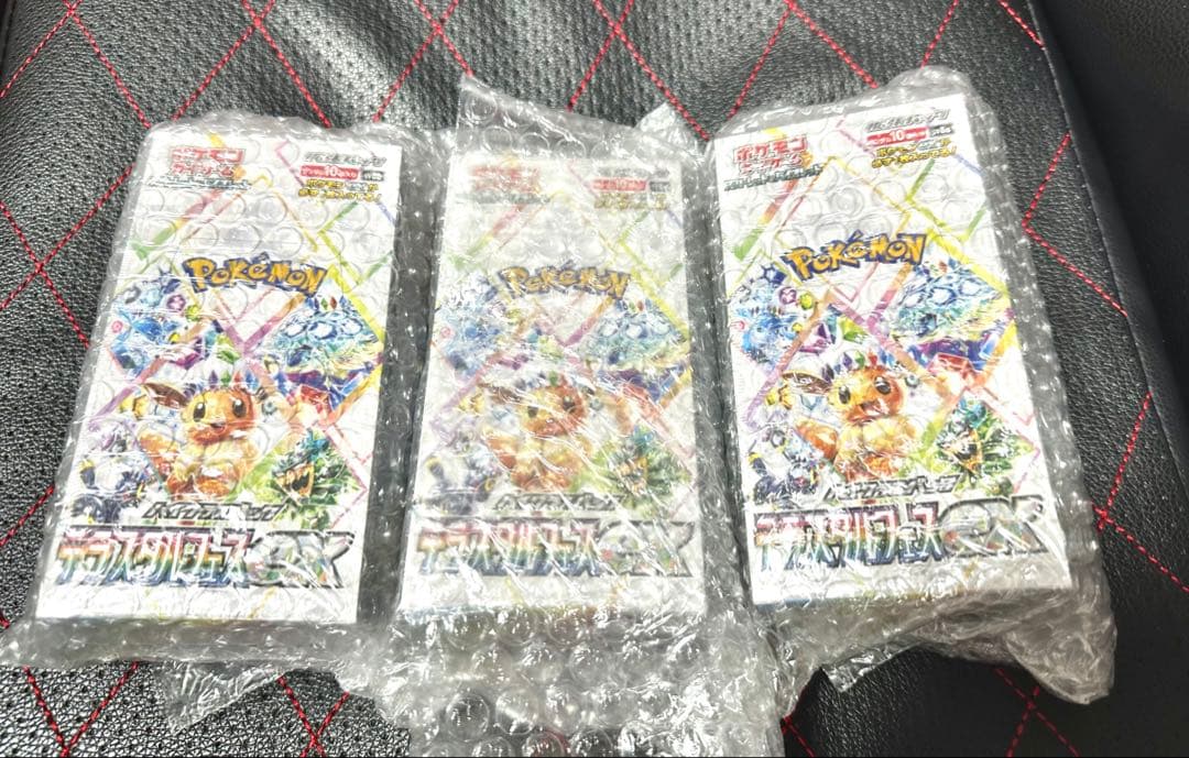 【未開封•シュリンク付】テラスタルフェスex 3BOX テラスタルフェス3ボックスシュリンク付き 正規品/正規シュリンク付き