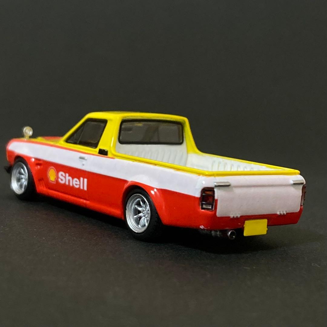 1/64シェル ニッサン サニー ハコトラ INNO64 × TINY