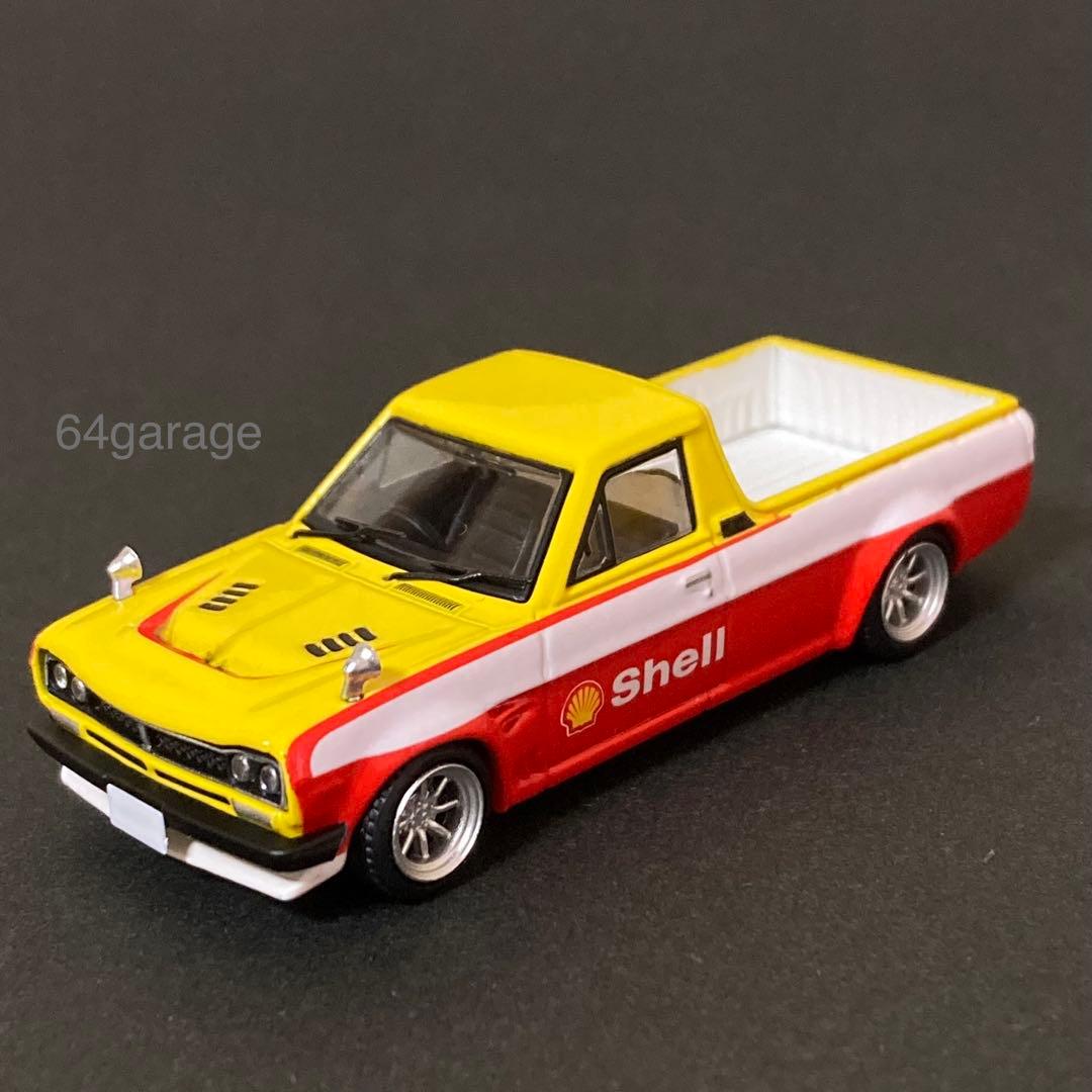1/64シェル ニッサン サニー ハコトラ INNO64 × TINY