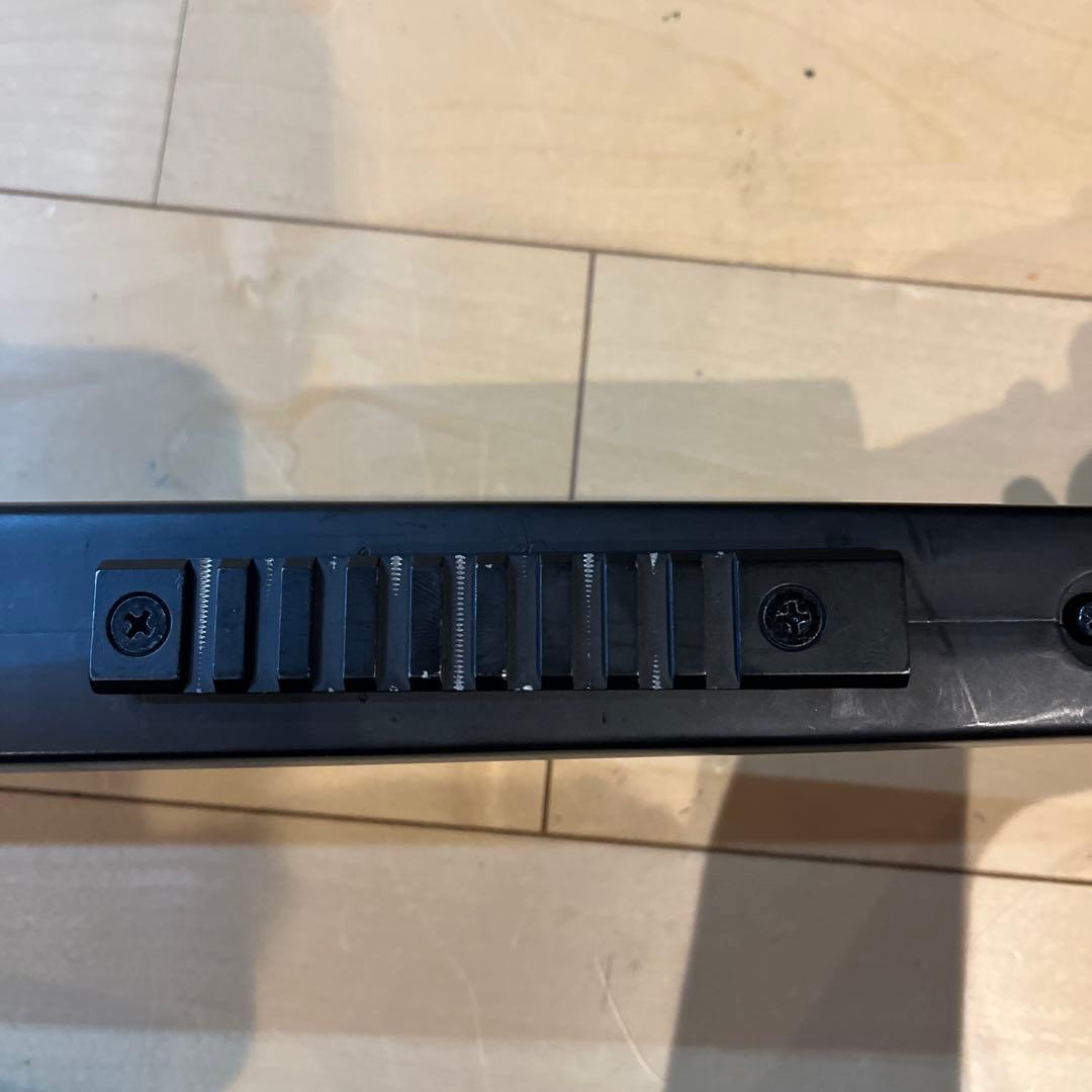 ブラック スナイパーライフル ピカティニーレール付き