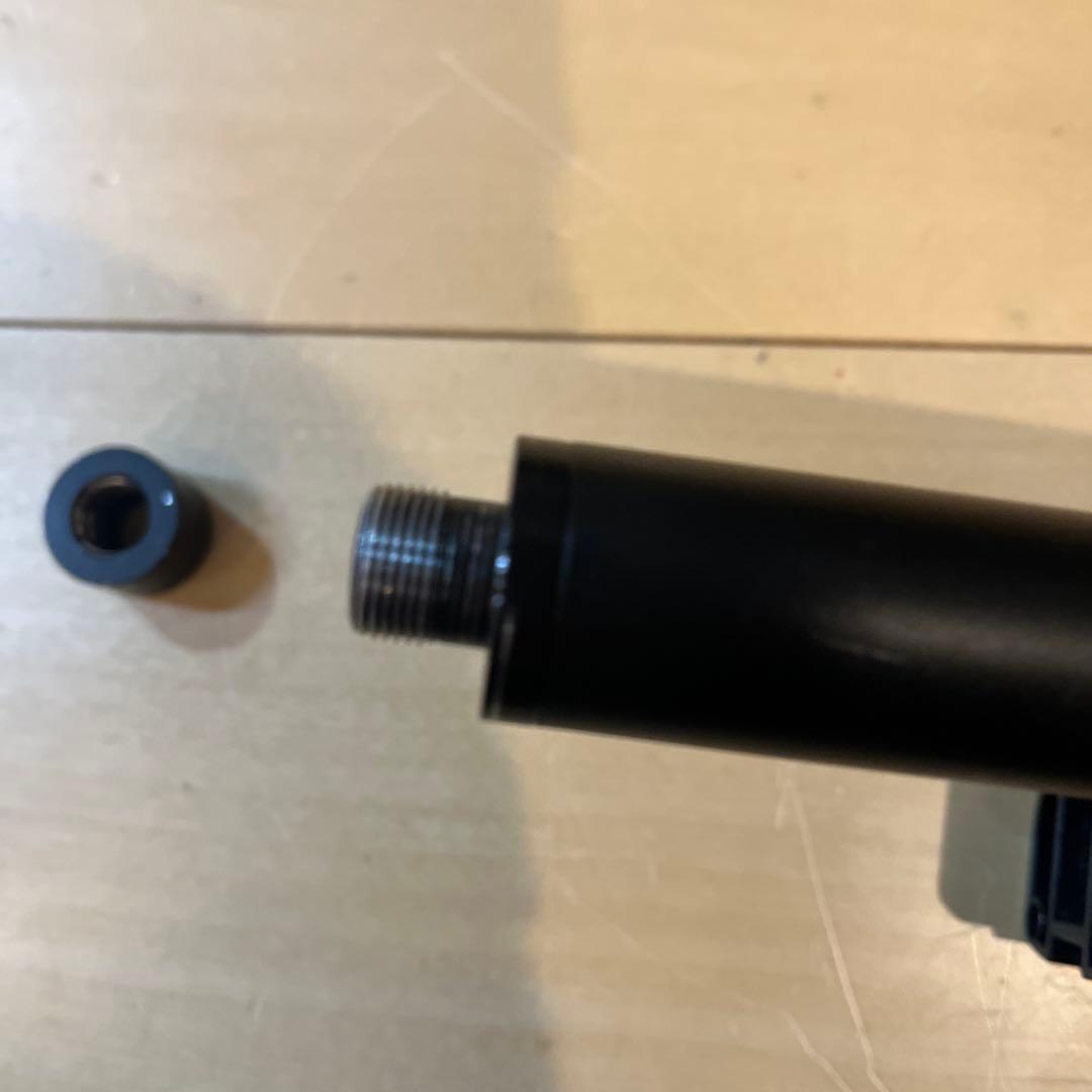 ブラック スナイパーライフル ピカティニーレール付き