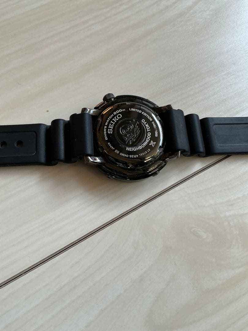 ブ*ル様 SEIKO×NEIGHBORHOOD SBDY077 1000本限定