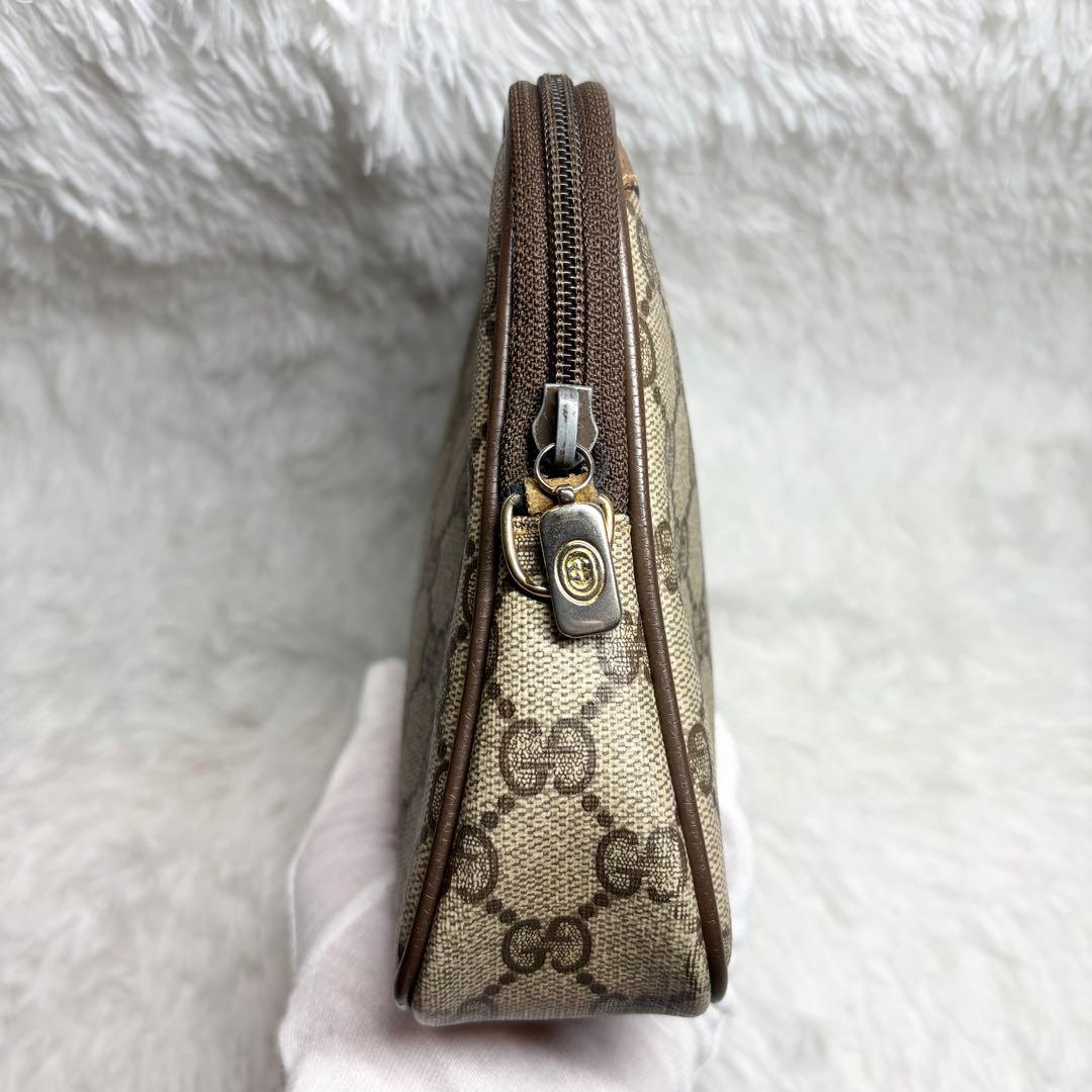 ✨美品✨ グッチ GGスプリーム ショルダーバッグ レザー ベージュ 2way