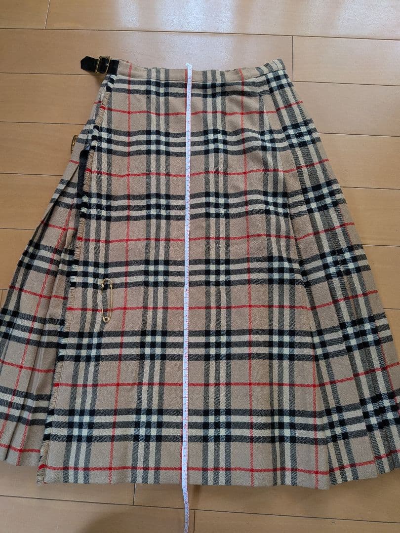 Burberry バーバリー ノバチェック 巻きスカート
