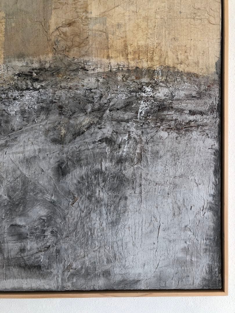 抽象画　F10 530×455 Acrylic on canvas原画