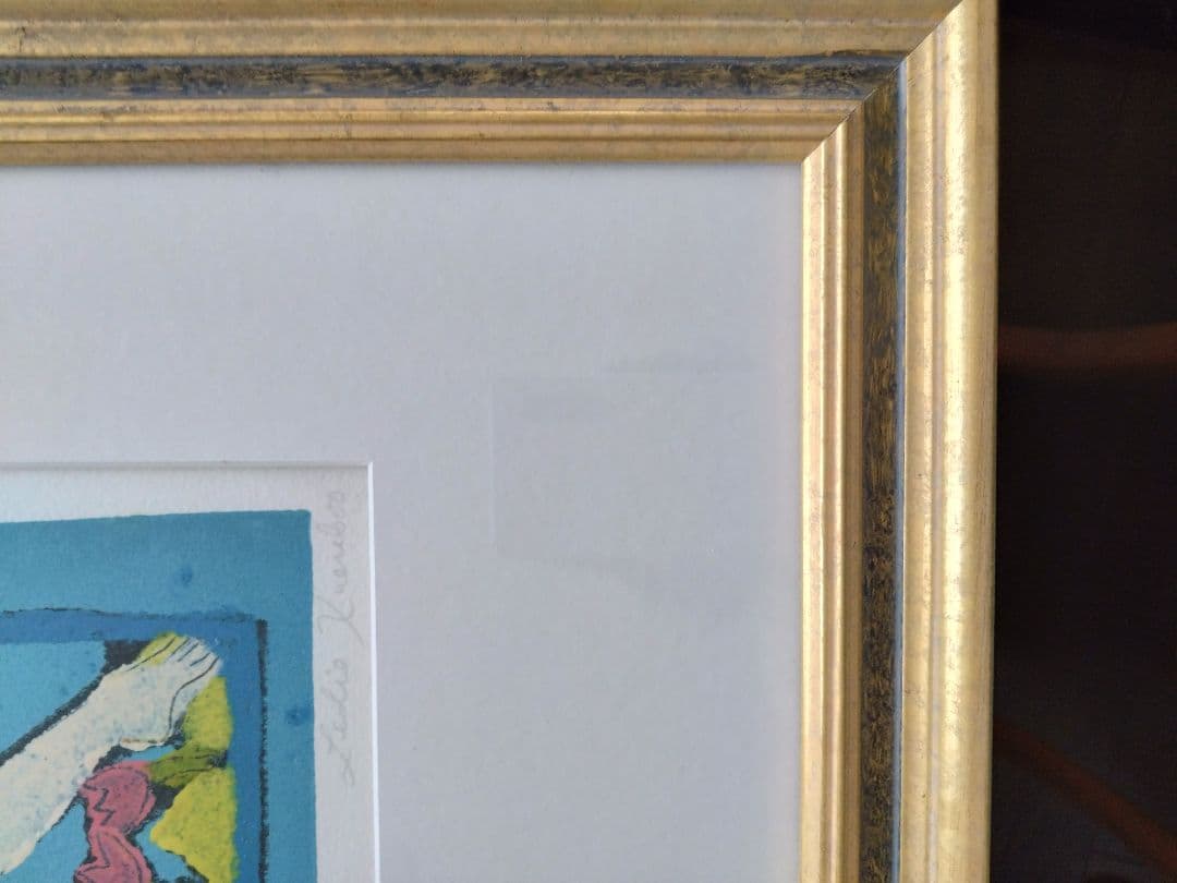 額付き版画 「幸福」