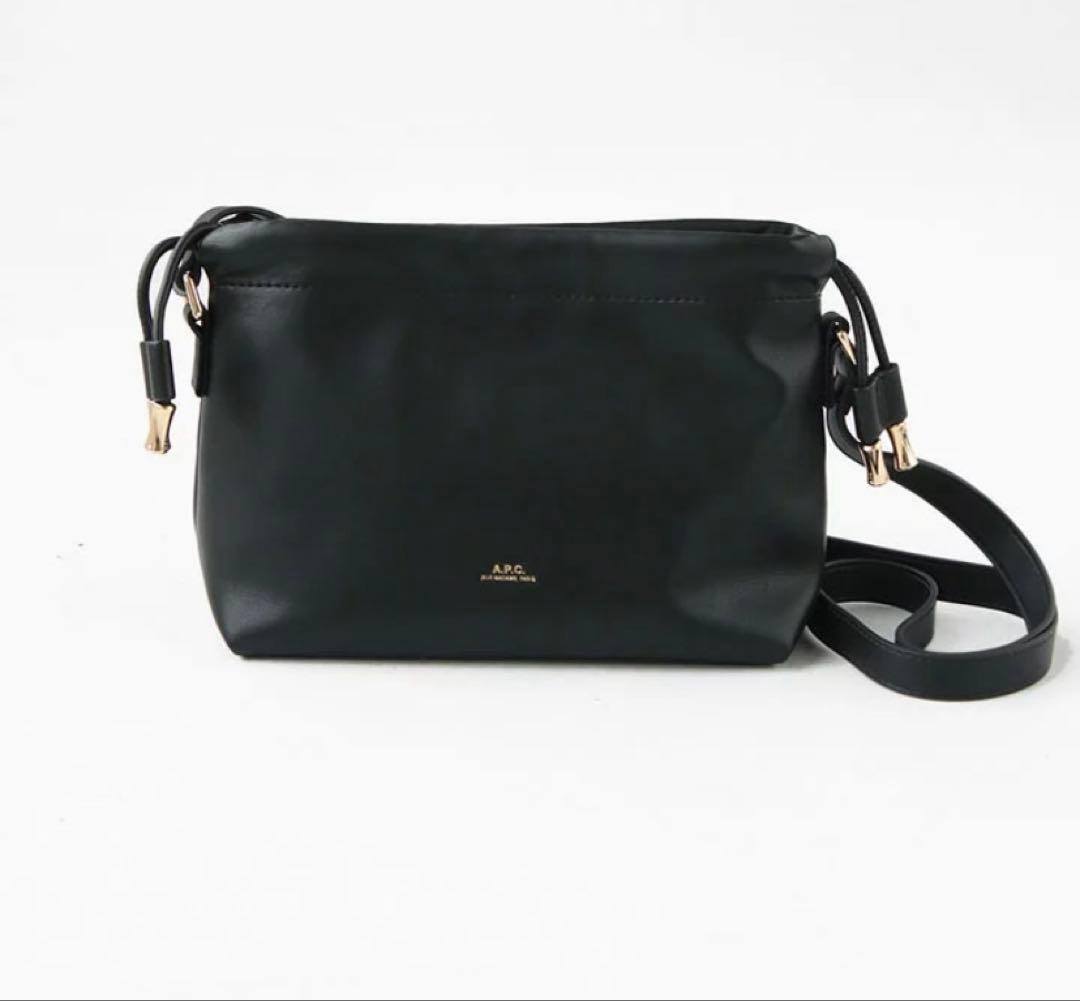 A.P.C. NINON ミニショルダーバッグ ブラック