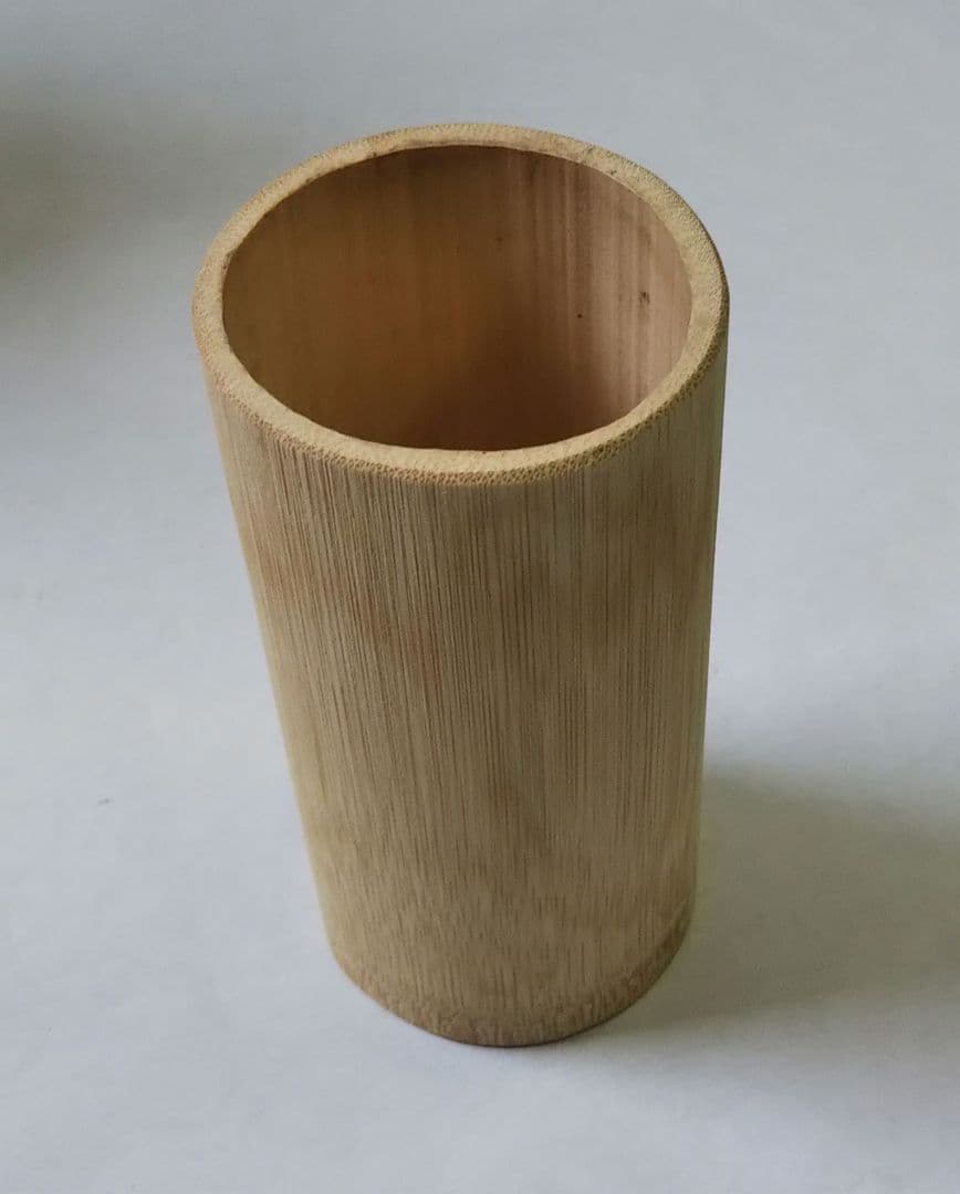 茶道具 花入 竹一重切 銘 吉祥 大徳寺 三玄院 長谷川寛州 在判 野々村