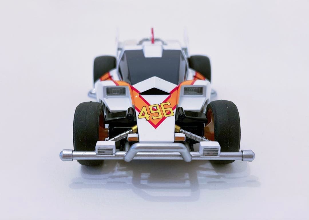 【 アニメ再現・全塗装】ボディ+シャーシ ダッシュ！四駆郎 スーパーエンペラー