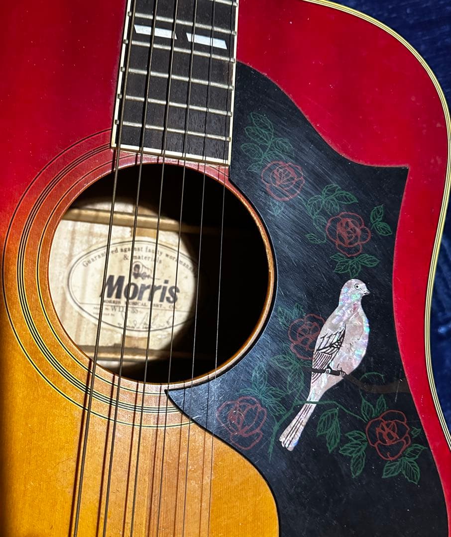 Morris WD-35】アコースティックギター ケース付き