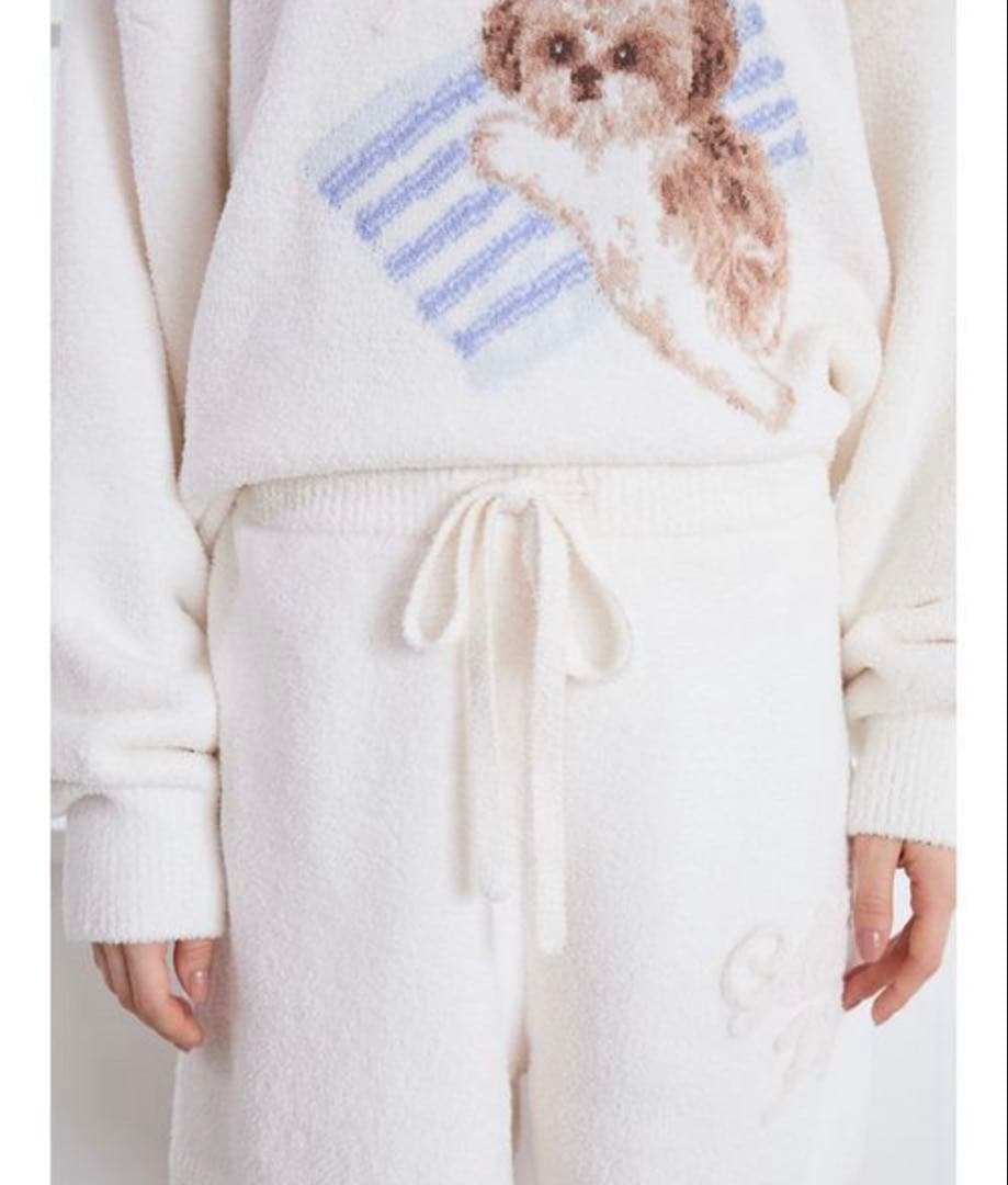 新品♡ジェラートピケ♡限定シーズージャガードプルオーバー＆ベビモコパンツセット