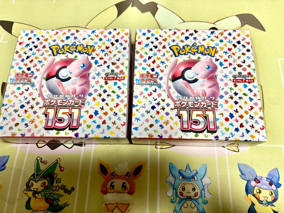 ポケモンカード151 BOX シュリンク付き 2個セット