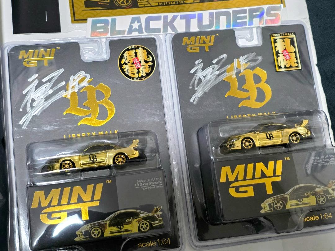 限定 リバティウォーク ゴールドSILVIA 2セット TSHIRT XLサイズ