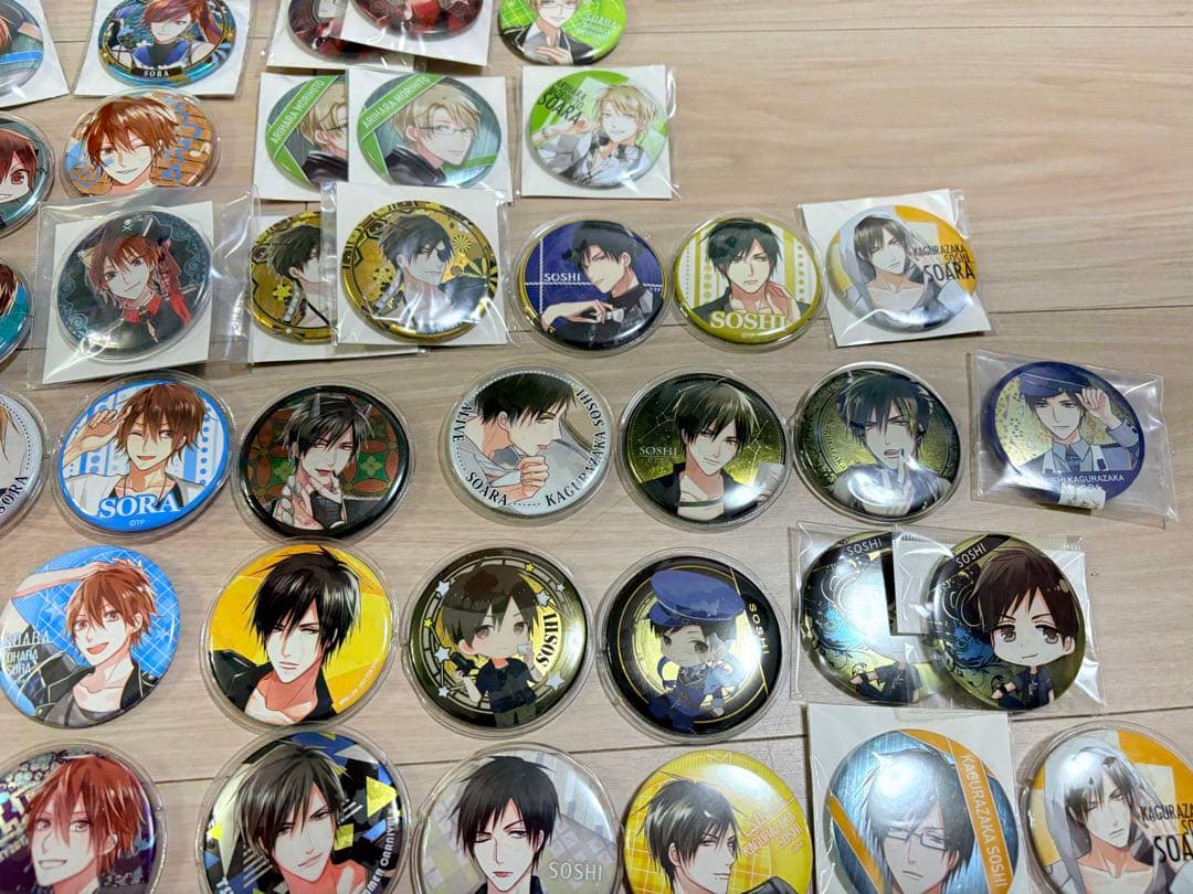 ツキプロ SOARA 缶バッジ カード 神楽坂宗司 アニメ