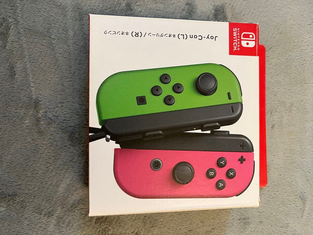 Nintendo Switch 本体 グリーン・ピンクのJoy-Con付き
