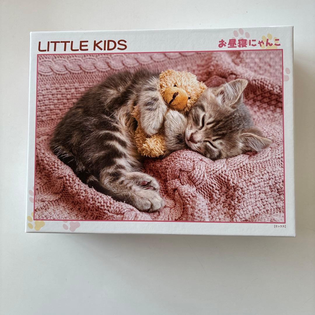 LITTLE KIDS お昼寝にゃんこ ジグソーパズル300ピース - メルカリ