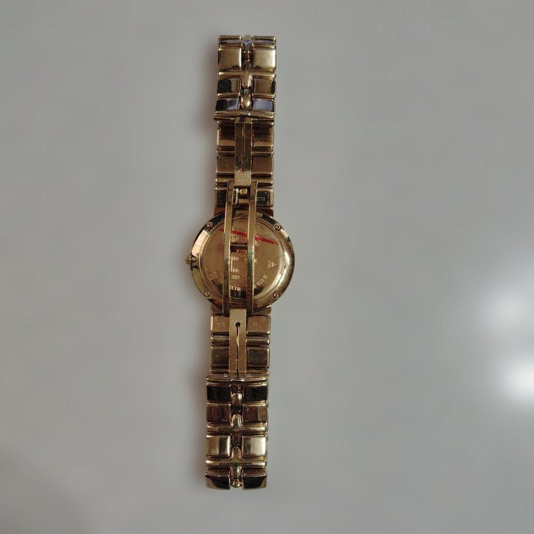 RAYMOND WEIL 18k金メッキ ストーン付き アナログ腕時計