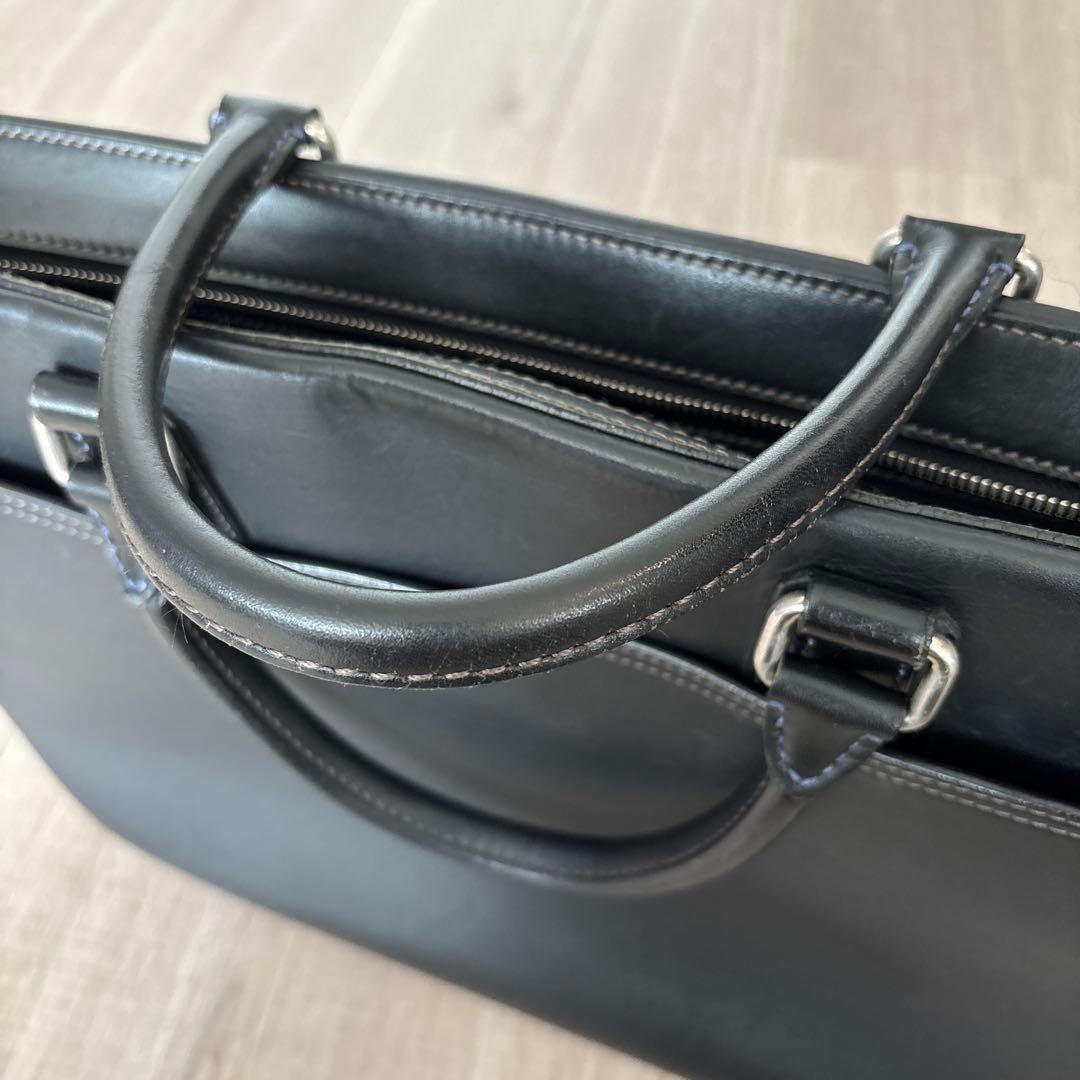 ソメスサドル、本革ビジネスバッグ