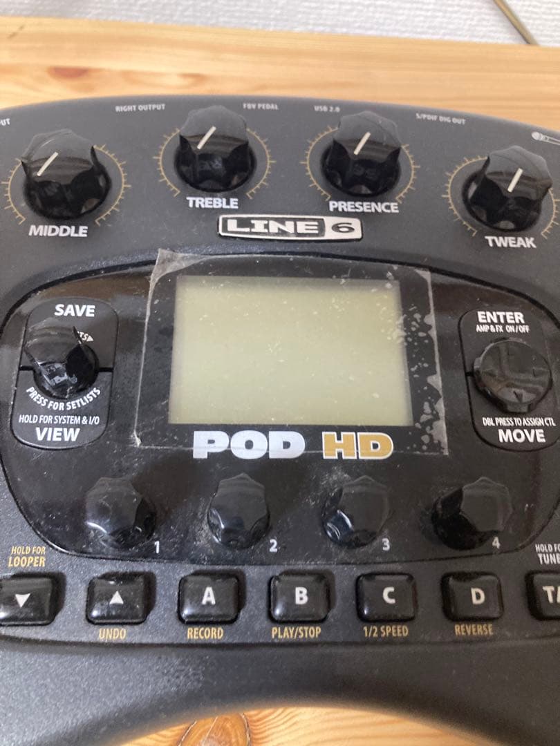 ☆激レア Line6 ライン6 アンプシミュレーター POD HD エフェクター