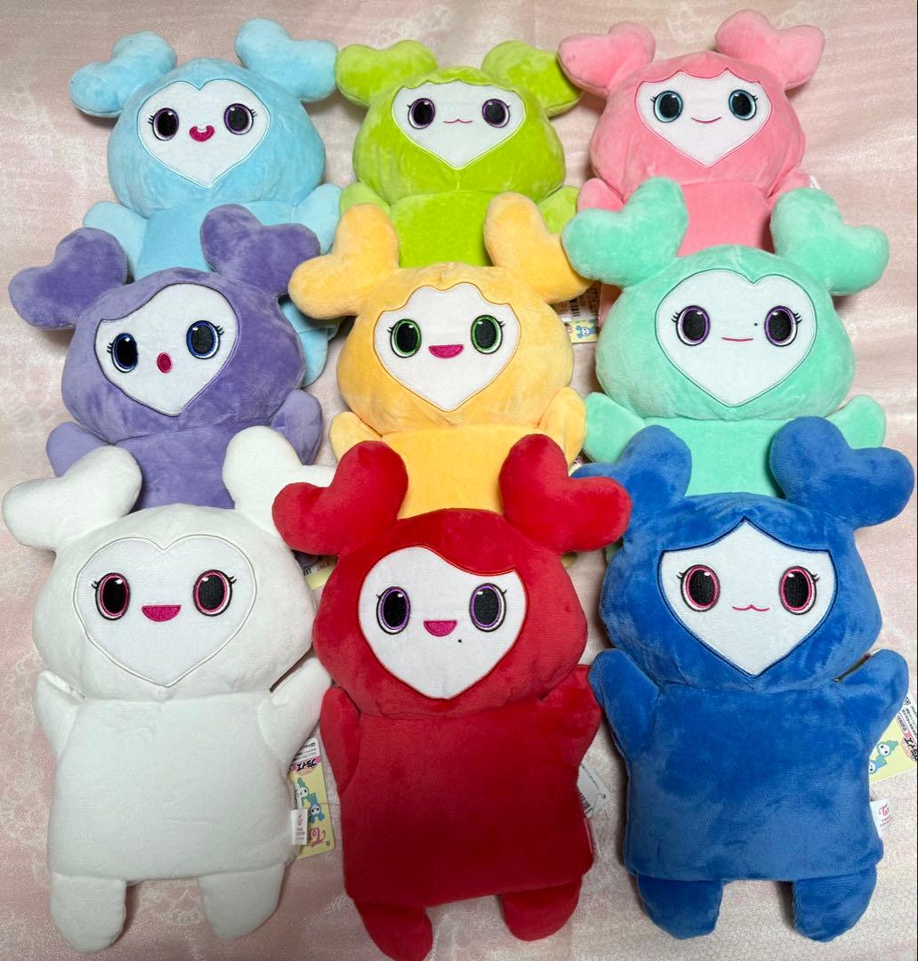 GIGO限定 TWICE LOVELYS ぬいぐるみパペット 全種類セット｜gigo限定