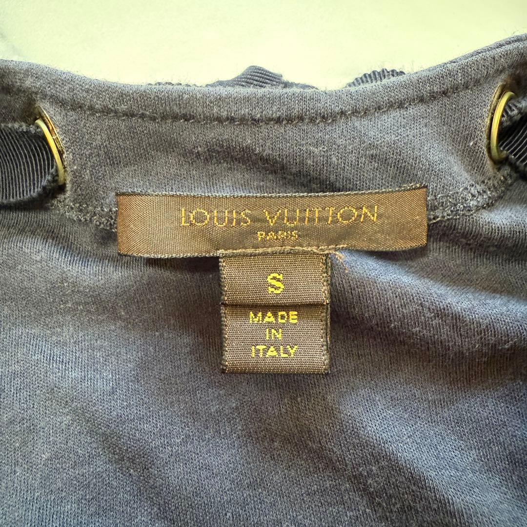 【ルイ ヴィトン】ネックレス付き ノースリーブカットソー タンクトップ Sサイズ