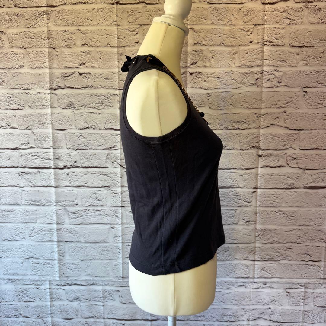 【ルイ ヴィトン】ネックレス付き ノースリーブカットソー タンクトップ Sサイズ