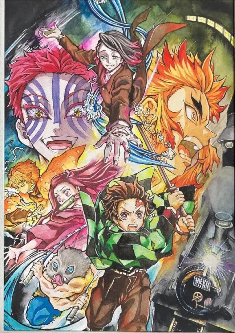 イラストオーダー　承ります　直筆　原画　水彩画