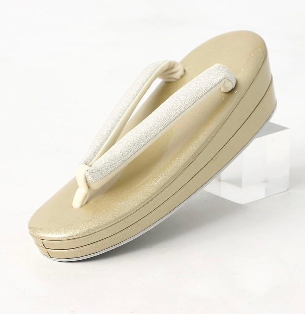 草履バックセット　銀ミンク　Fサイズ　銀